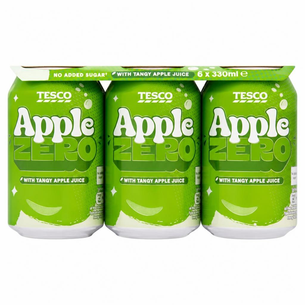 Tesco Apple Zero 6x330ml