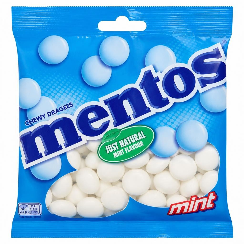 Mentos 150g Mint Chewy Dragees