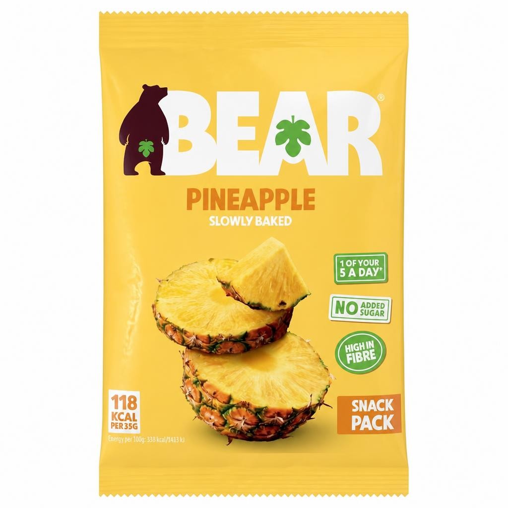 BEAR Fruit Dried Pineapple 35g