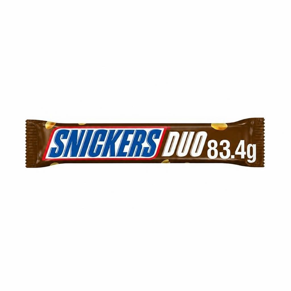 Snickers 69g Duo Peanut & Caramel Chocolate Bar
