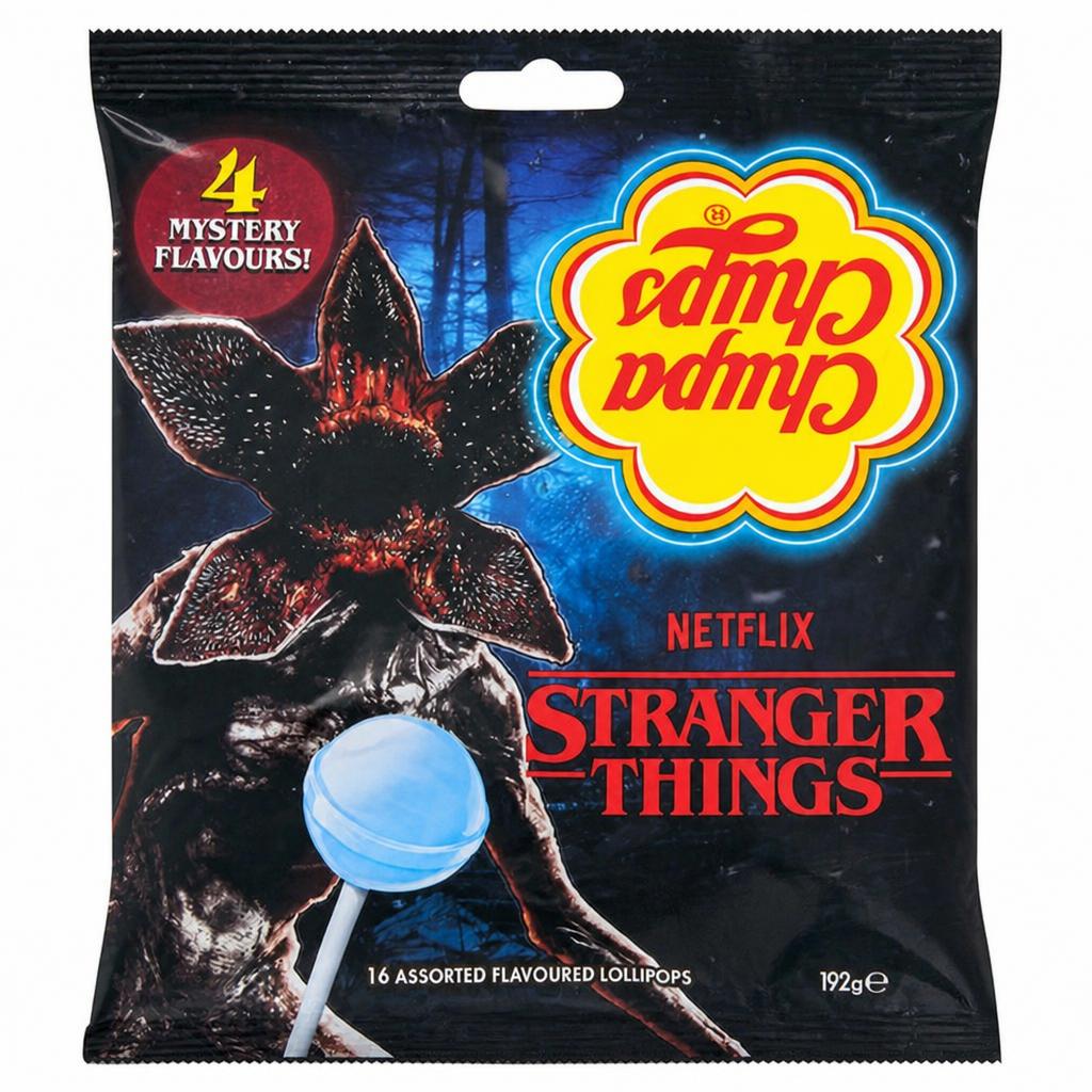 Chupa Chups Netflix Stranger Things Assorted Flavoured Lollipops x16 192g