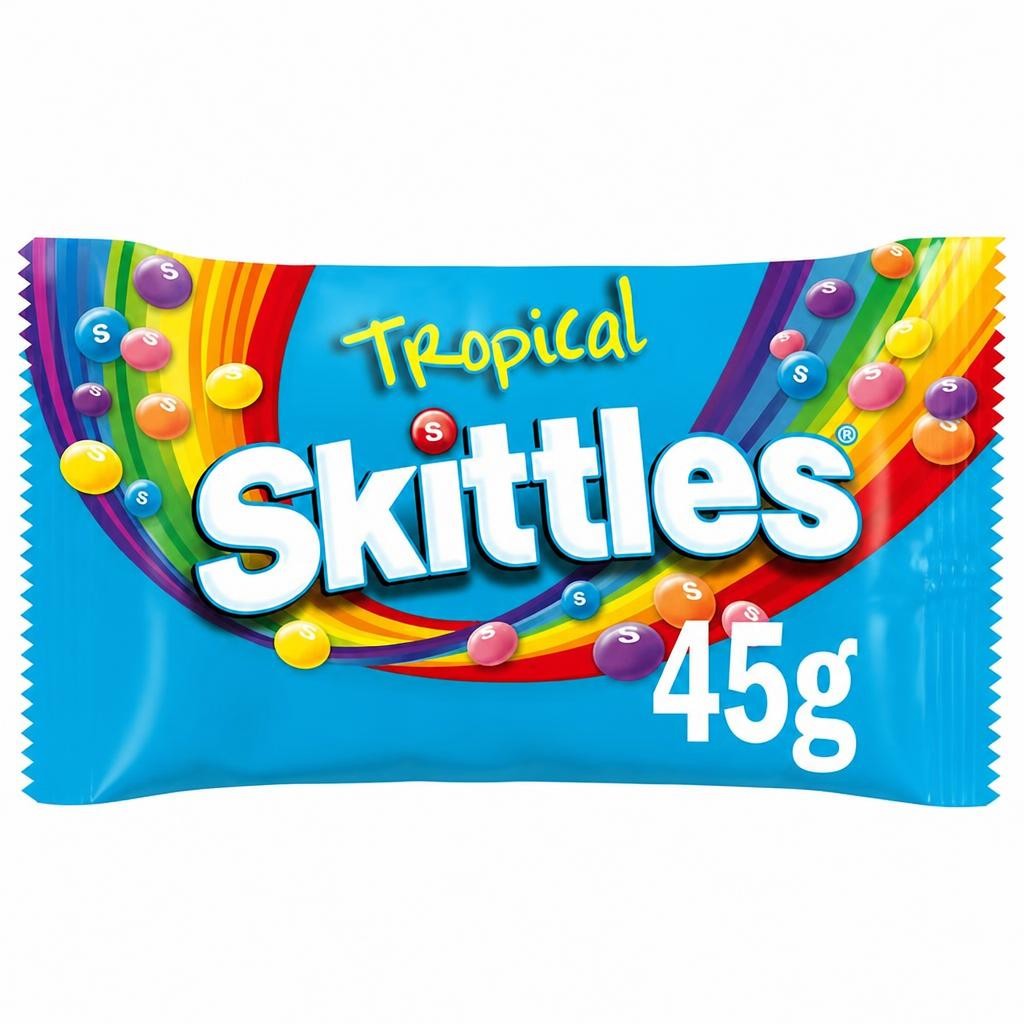 Skittles Tropical Sweets Bag 45g