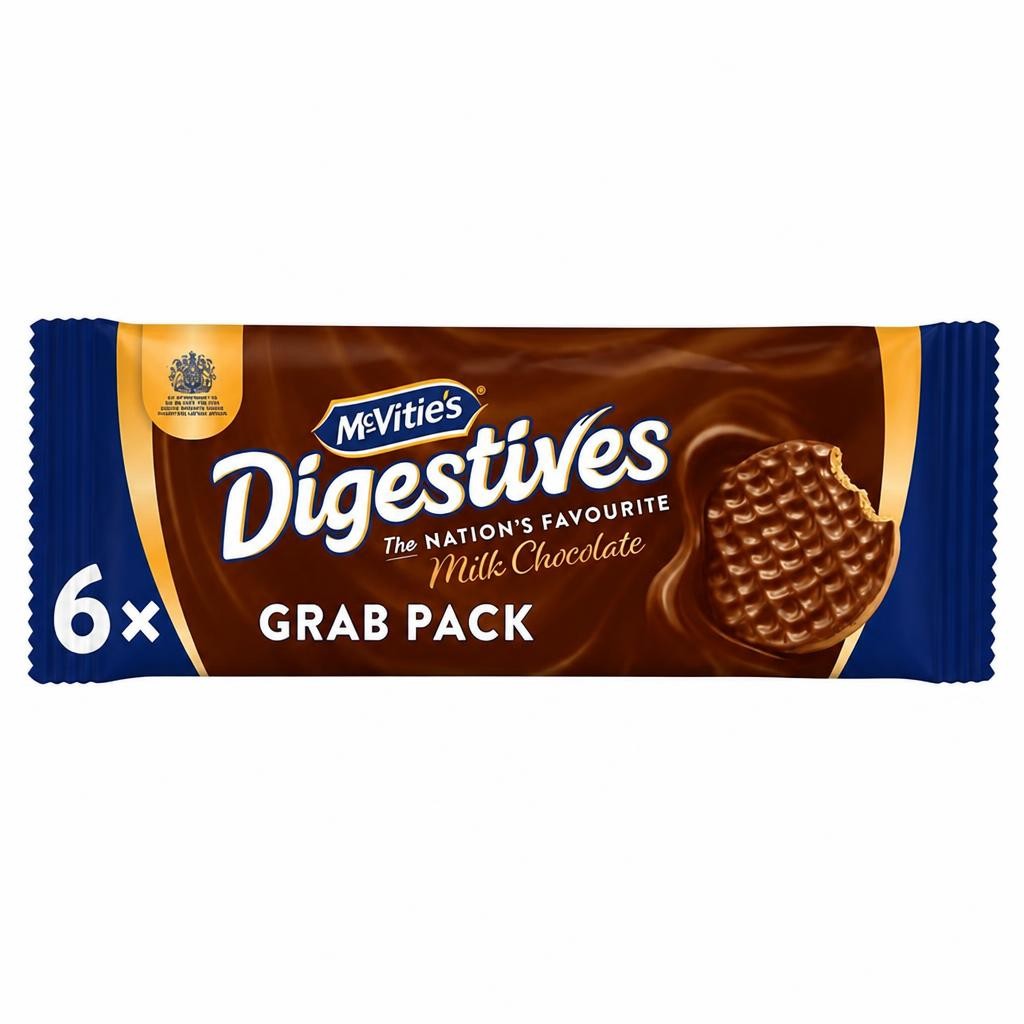 McVitie's 100g Milk Chocolate Digestive Biscuits