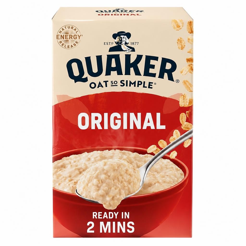 Quaker Oat So Simple 12 x 27g Original Porridge Sachets