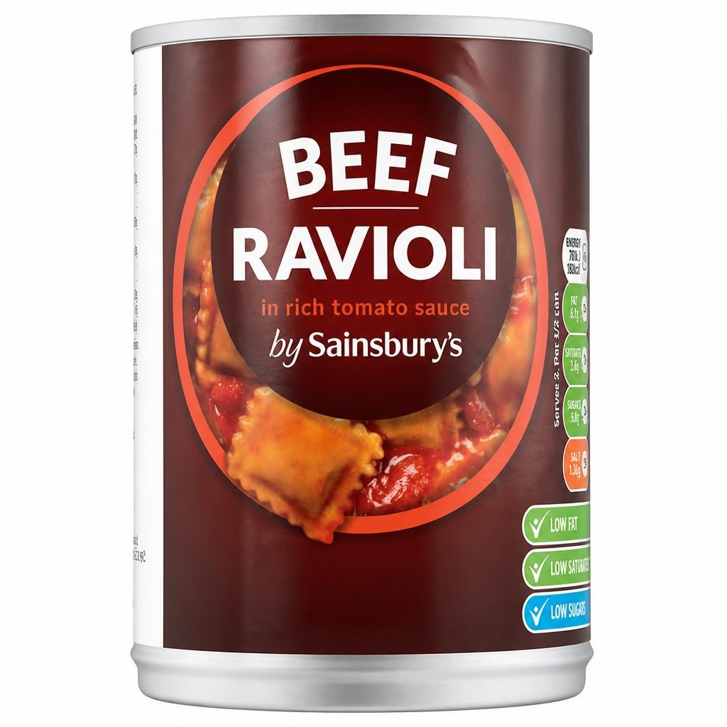 Sainsbury's Ravioli In Tomato Sauce 400g