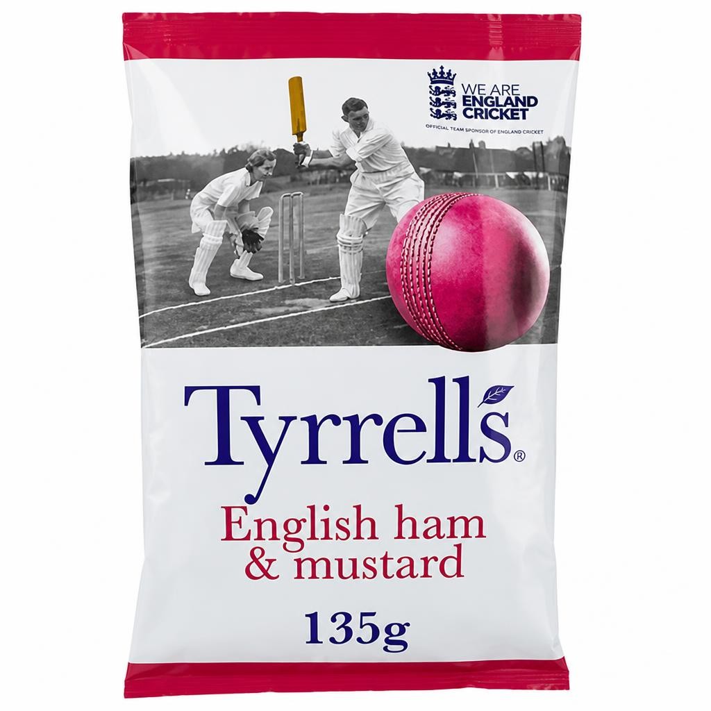 Tyrrells Ham & Mustard Crisps