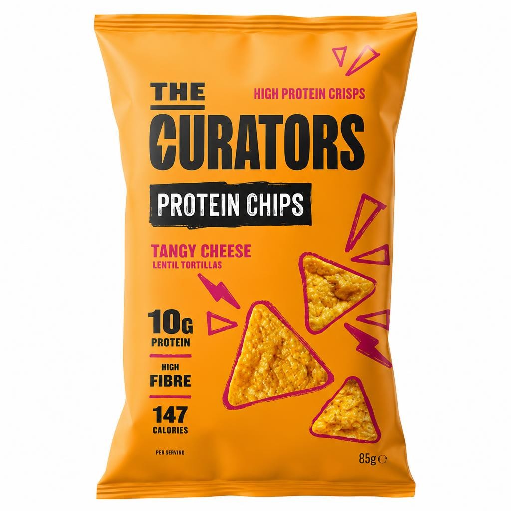 The Curators Tangy Cheese Protein Chips