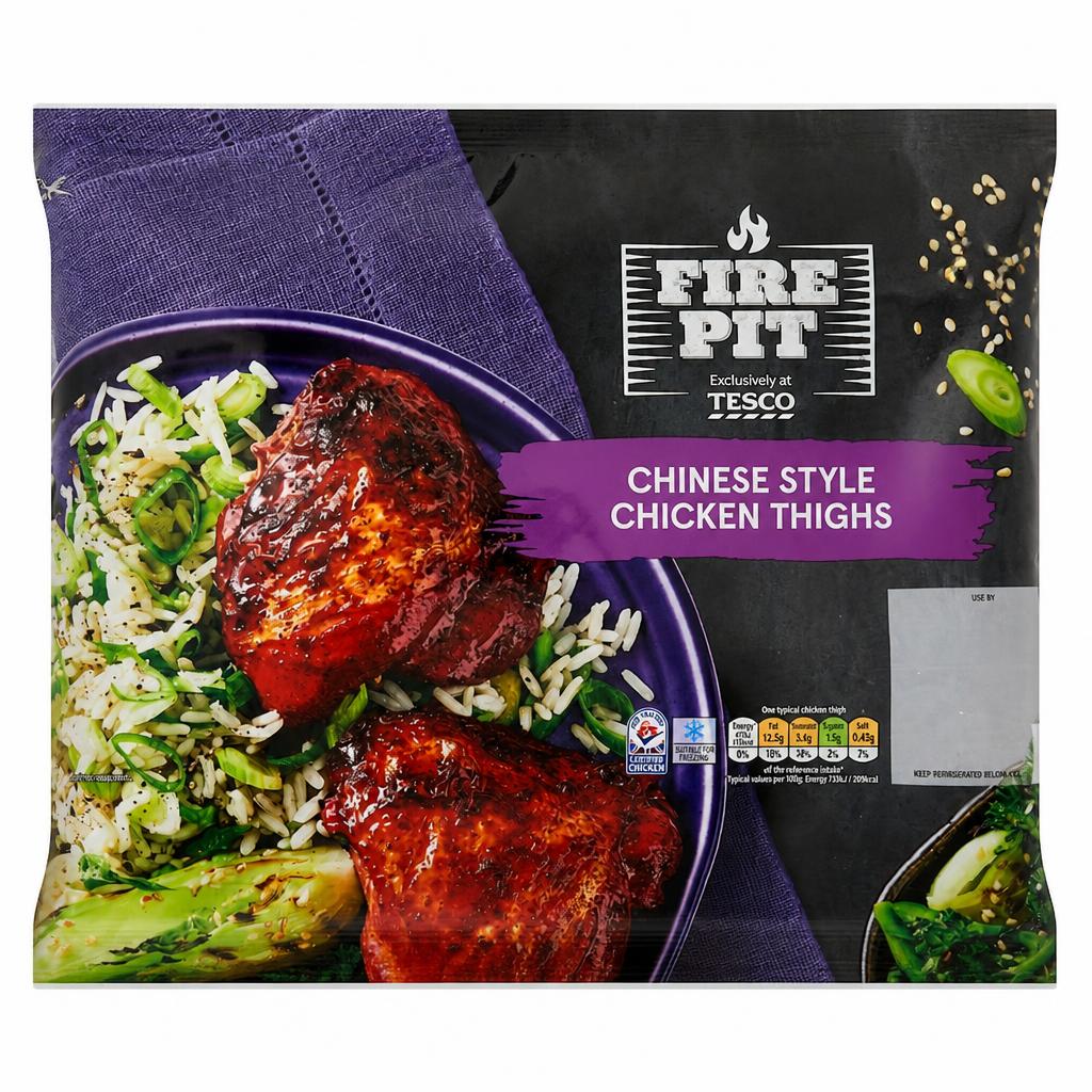 Tesco Firepit Chinese Chicken Style Thighs 900G
