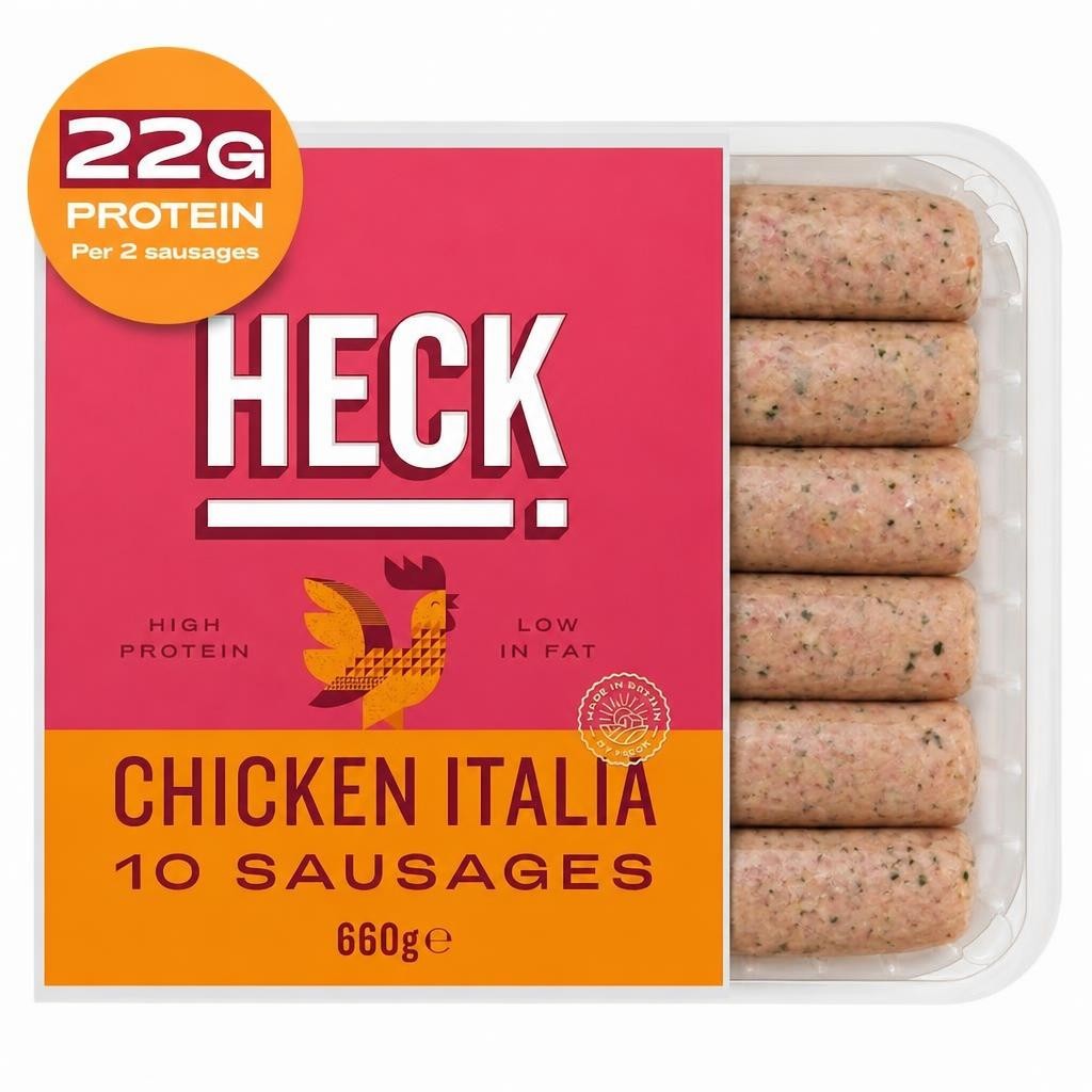 HECK! Chicken Italia 10 Sausages 660g