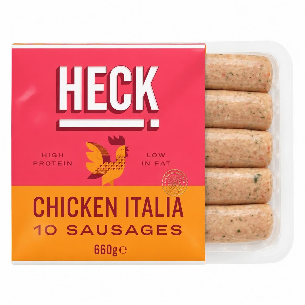 HECK! Chicken Italia 10 Sausages 660g