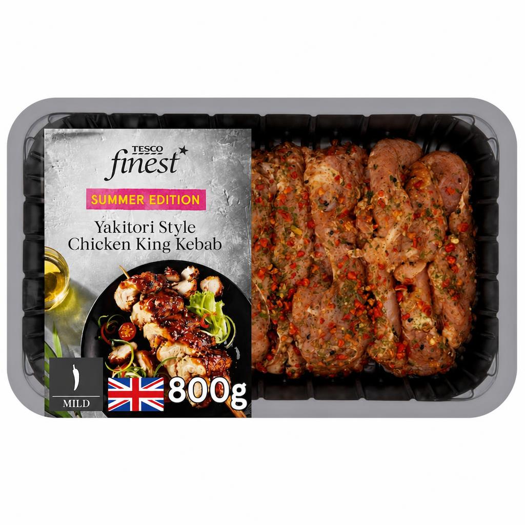 Tesco Finest Yakitori Style Chicken King Kebab 800g