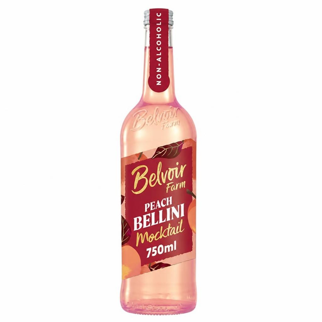 Belvoir Farm Mocktail Peach Bellini