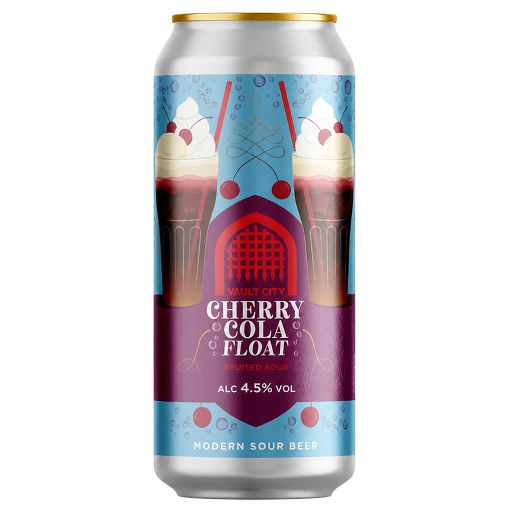 Vault City 440ml Cherry Cola Float Beer Can