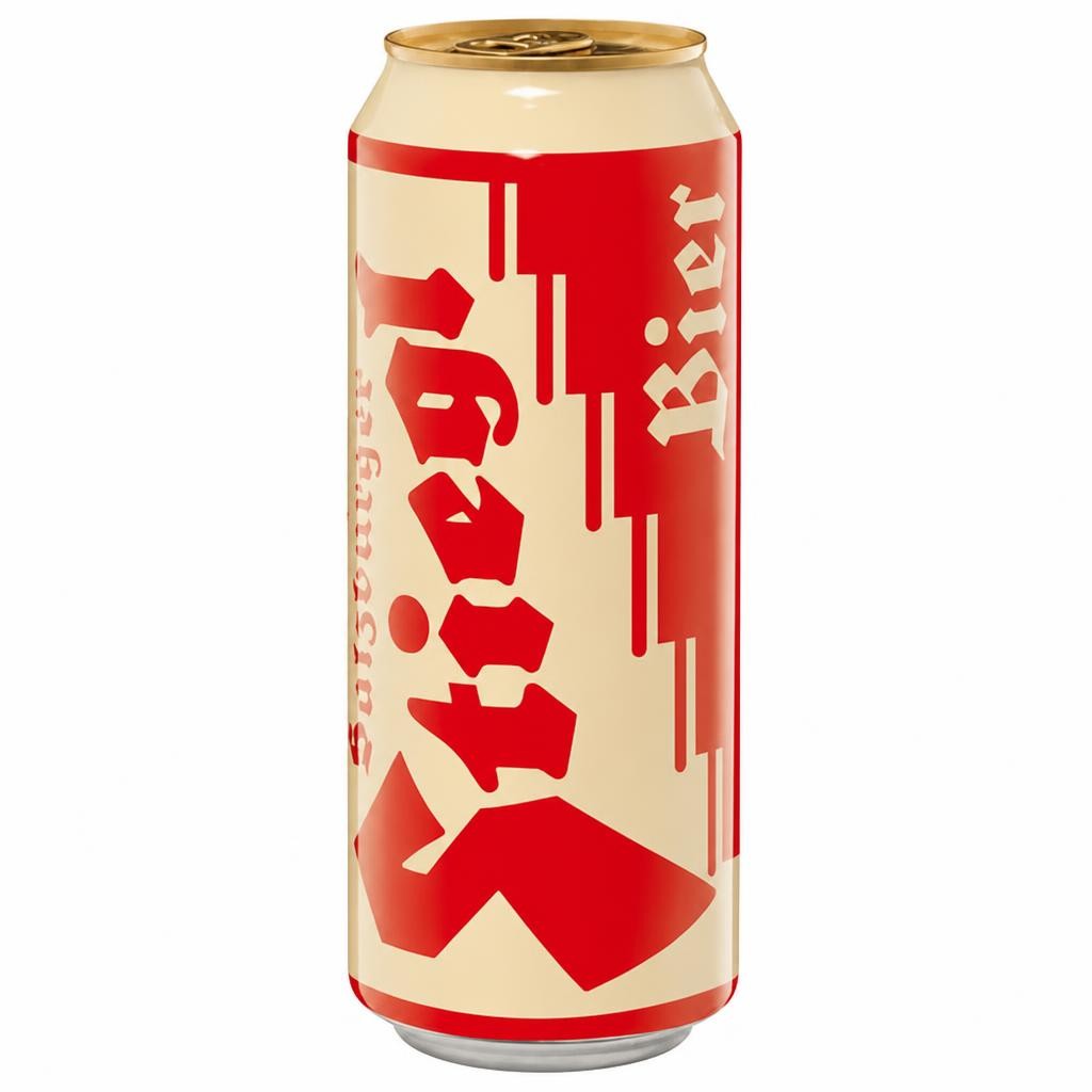 Stiegl 500ml Goldbrau Lager Beer Can