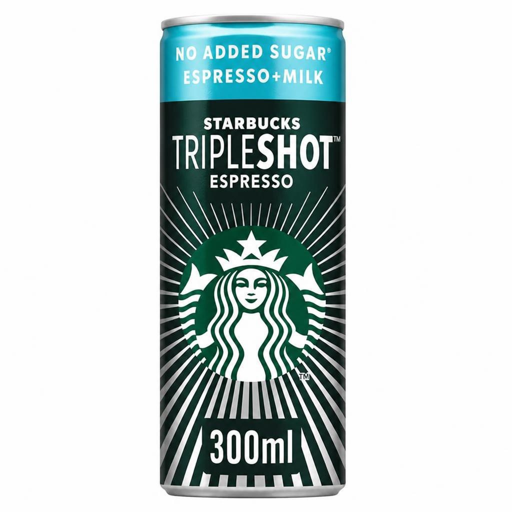 Starbucks Tripleshot Espresso No Added Sugar Coffee 300ml