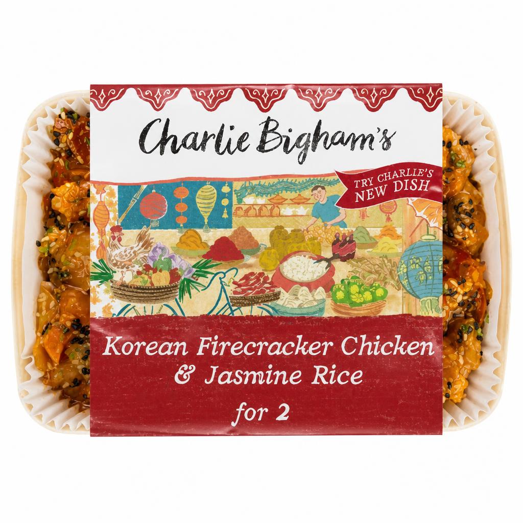 Charlie Bigham's Korean Firecracker Chicken & Jasmine Rice