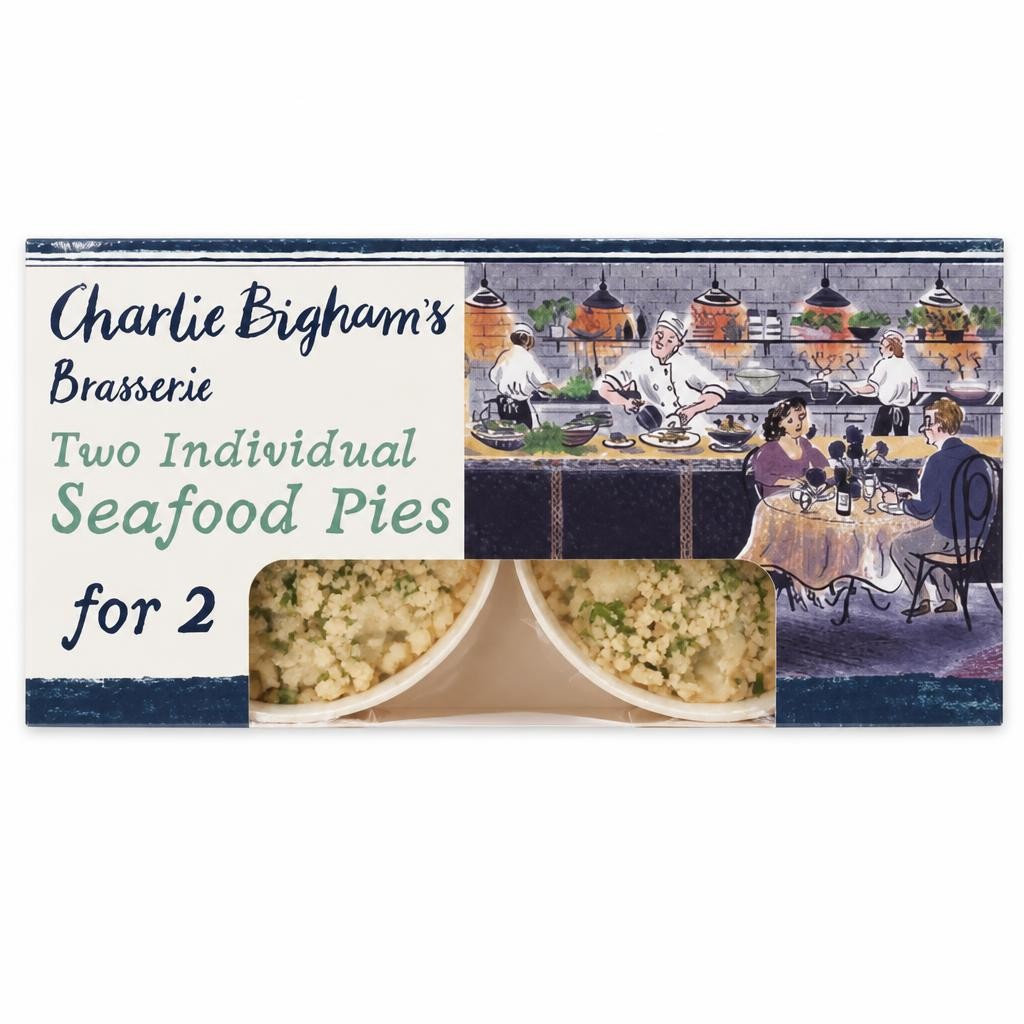 Charlie Bigham's Two Individual Seafood Pies