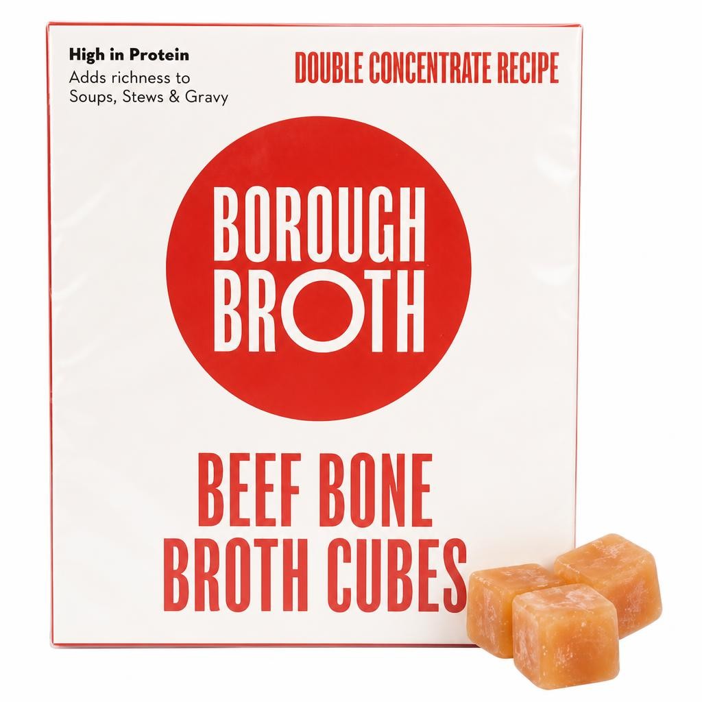 Borough Broth Frozen Organic Beef Bone Broth Cubes