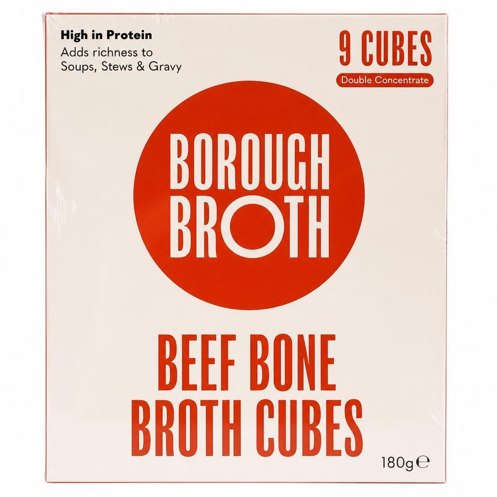 Borough Broth Frozen Organic Beef Bone Broth Cubes