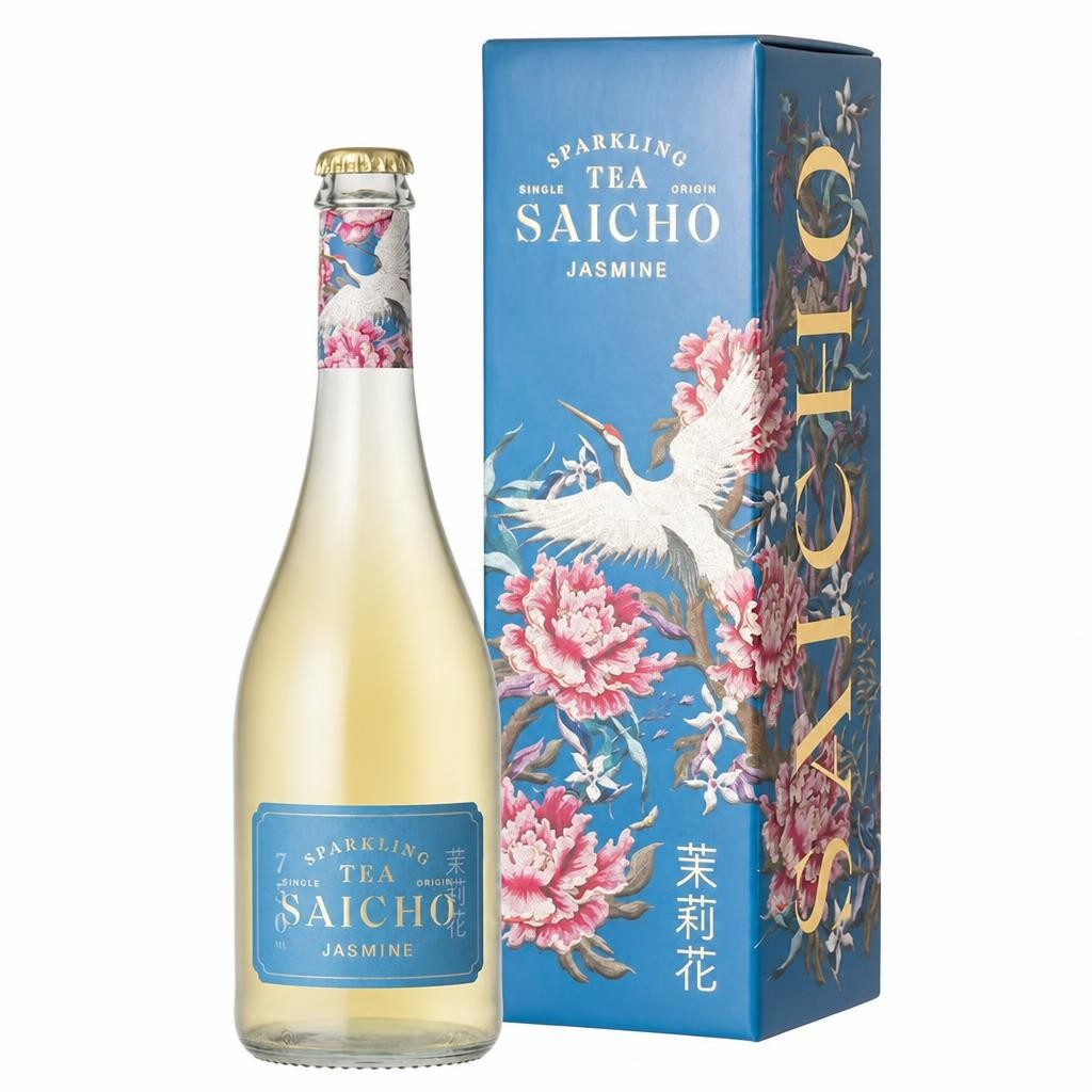 Saicho Jasmine Sparkling Tea 75cl | Clear | 1
