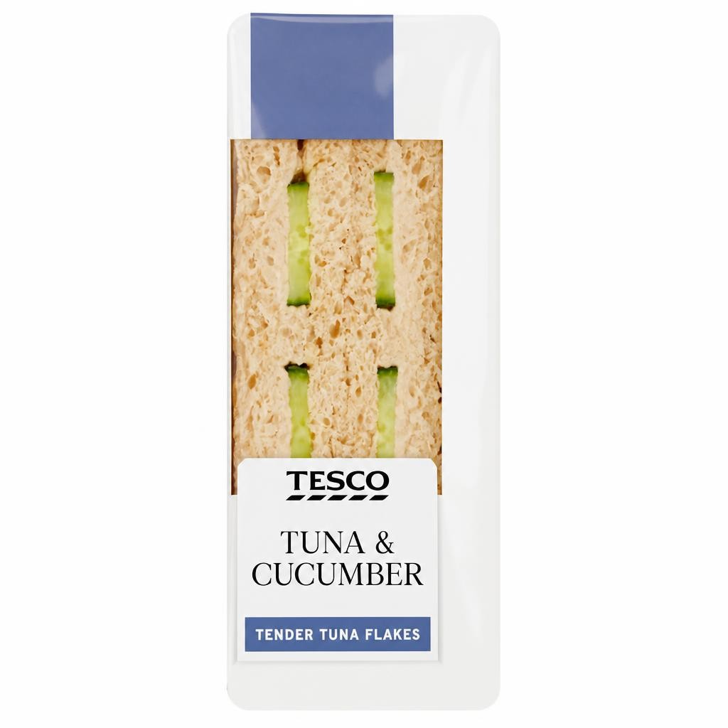 Tesco Tuna & Cucumber Sandwich