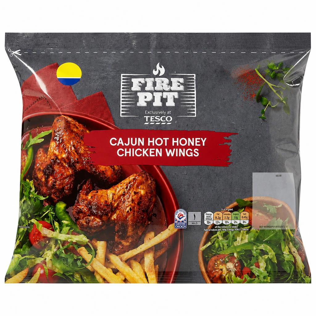Fire Pit Cajun Hot Honey Wings 900g