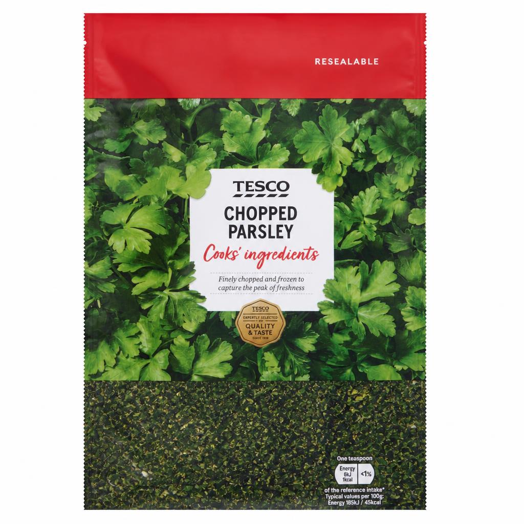 Tesco Chopped Parsley 50g