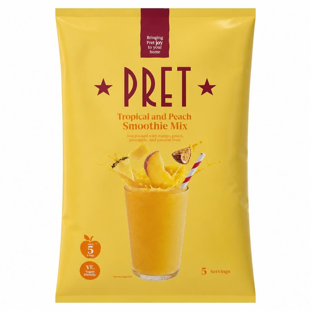 Pret A Manger Tropical Peach Smoothie Mix 400g