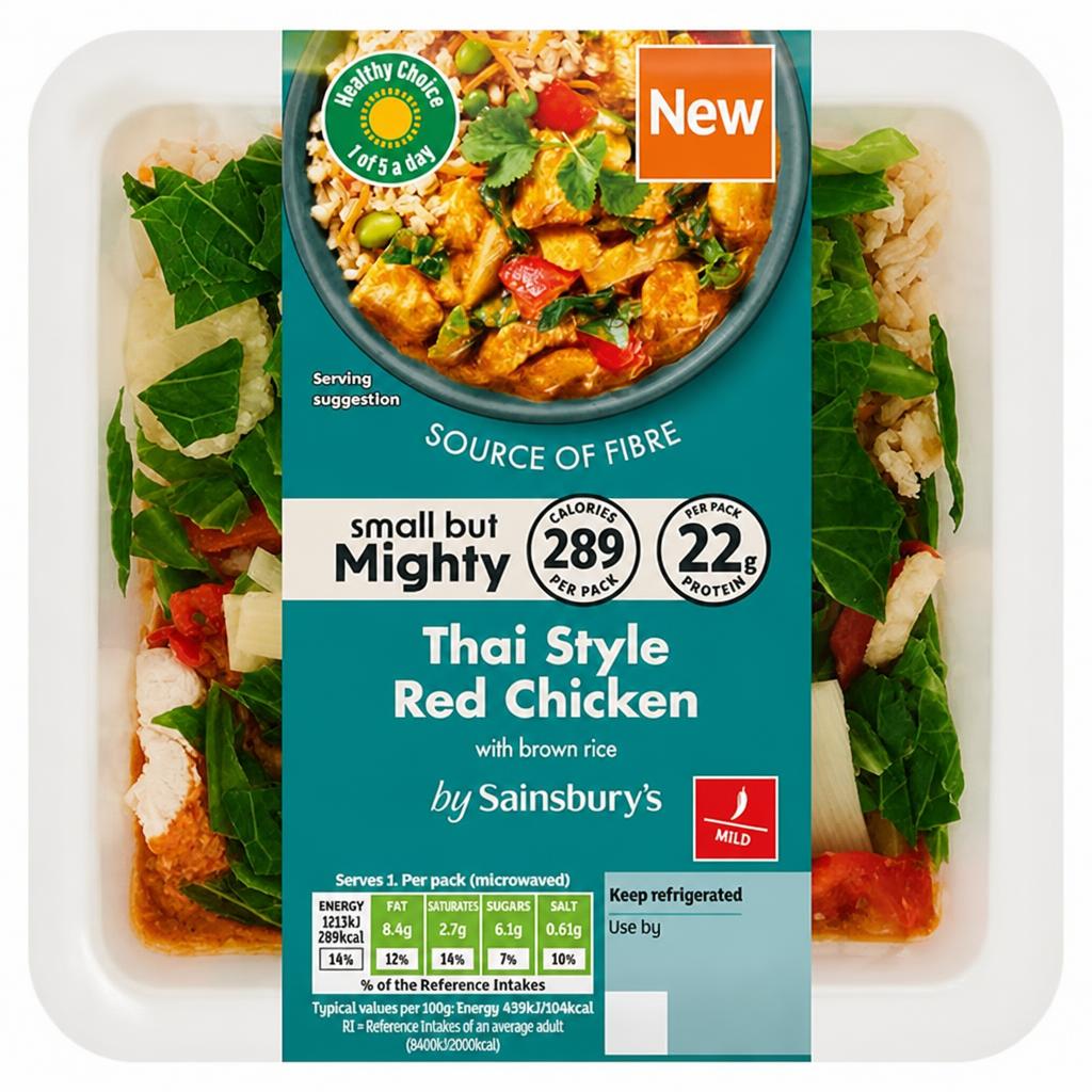 Sainsbury's 300g Thai Style Red Chicken Meal