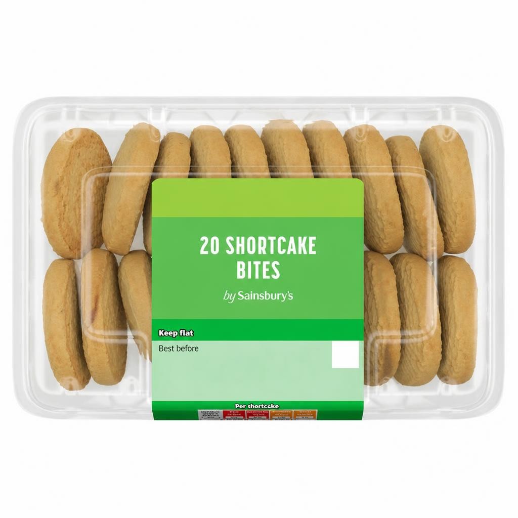 Sainsbury's 20 x Mini Shortcake Bites