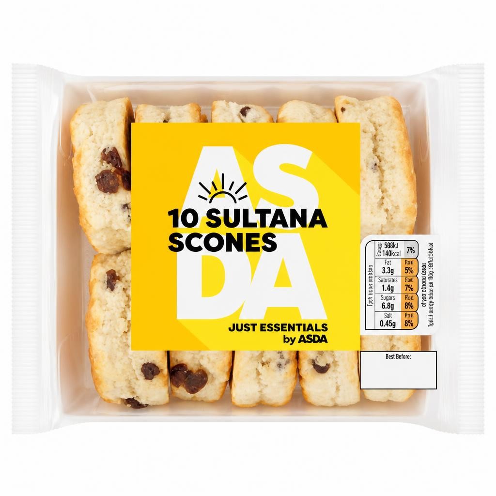 JUST ESSENTIALS by ASDA Just Essentials by  10 Sultana Scones