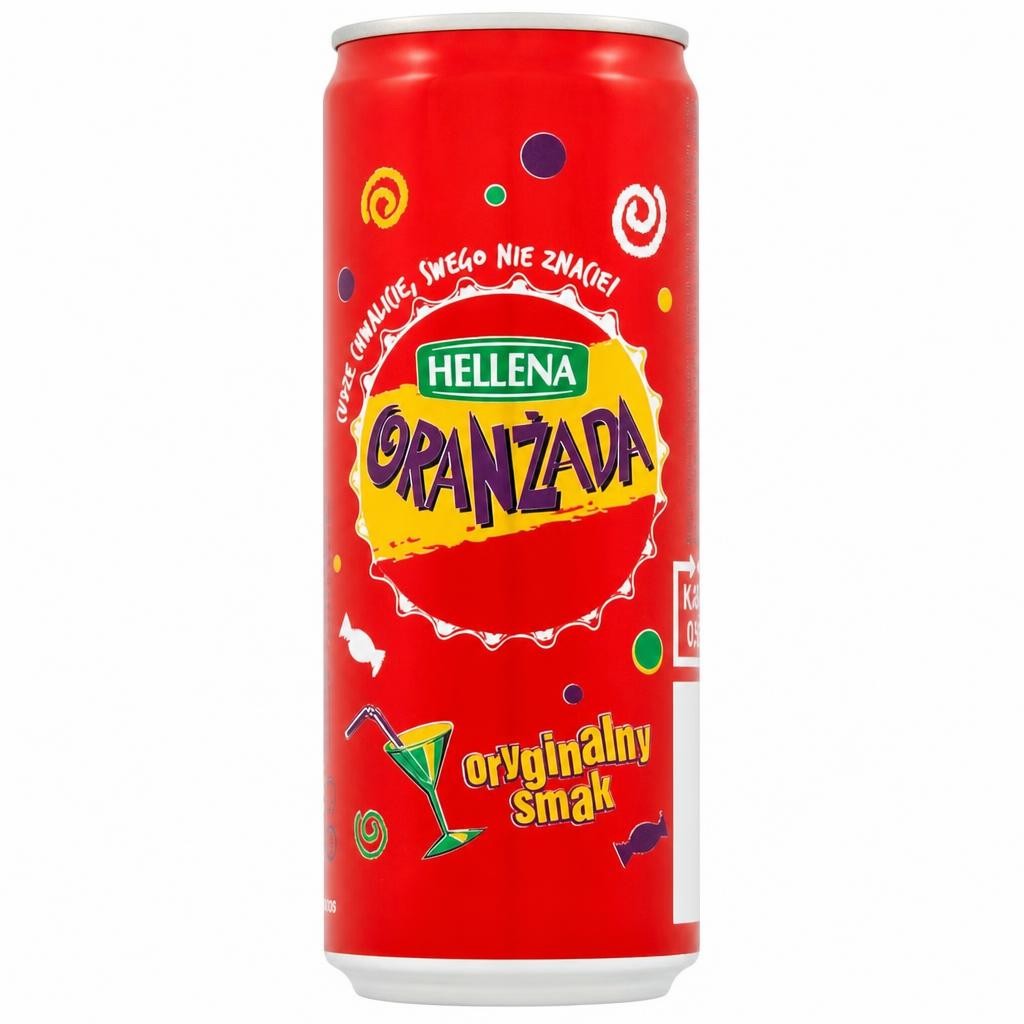 HELLENA Red Oranzada Fruit Drink 330ml
