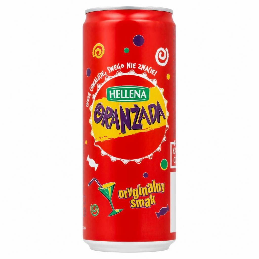 HELLENA Red Oranzada Fruit Drink 330ml