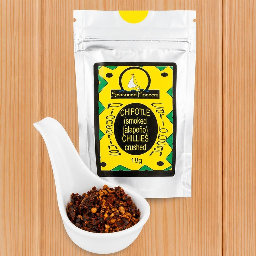 Seasoned Pioneers Crushed Chipotle Pepper 18g