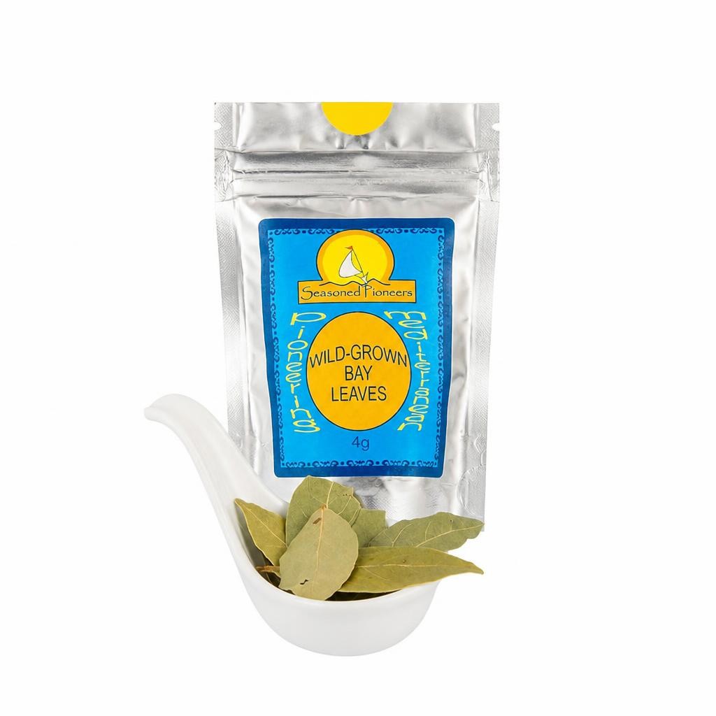 Seasoned Pioneers Bay Leaves Wild-Grown Whole 4g