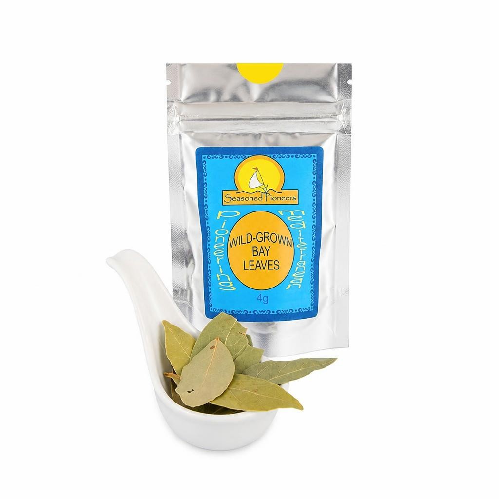 Seasoned Pioneers Bay Leaves Wild-Grown Whole 4g