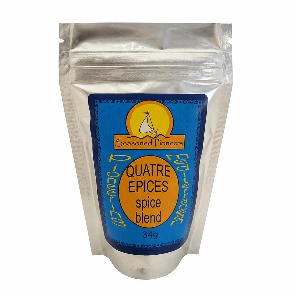 Seasoned Pioneers Quatre Epices Spice Blend 34g