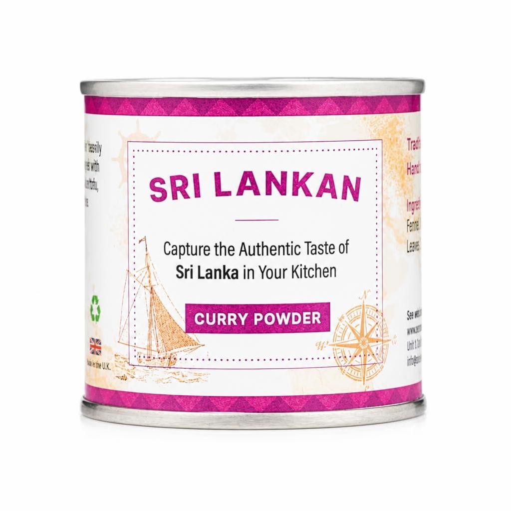 Seasoned Pioneers Spice Tin - Sri Lankan Curry Powder 50g