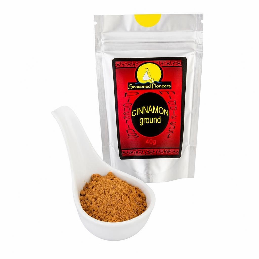 Seasoned Pioneers Ground Cinnamon 40g