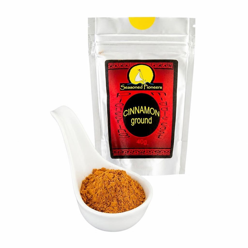 Seasoned Pioneers Ground Cinnamon 40g