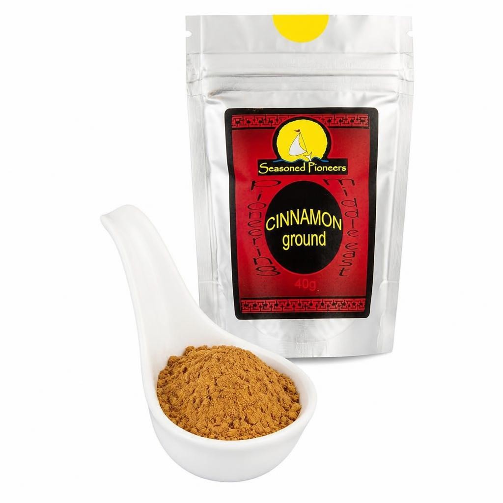 Seasoned Pioneers Ground Cinnamon 40g