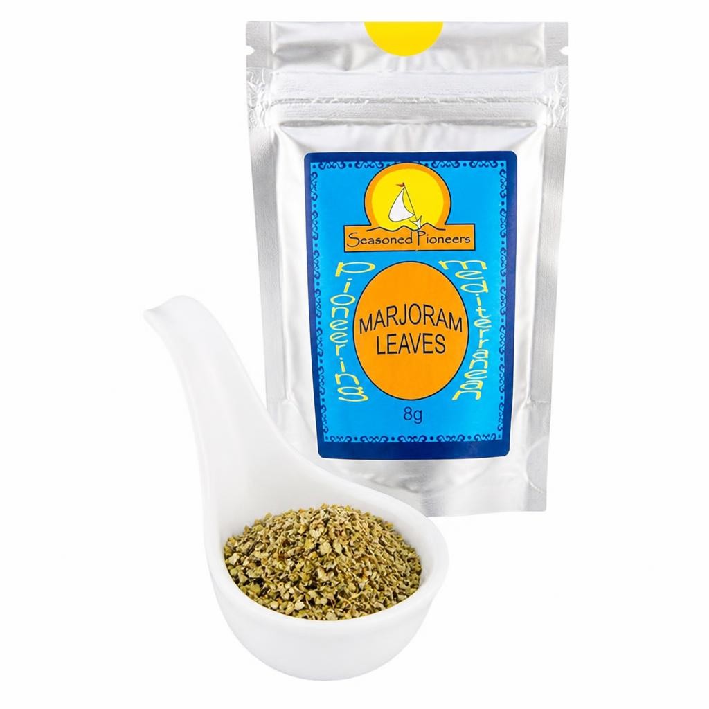 Seasoned Pioneers Marjoram Leaves 8g