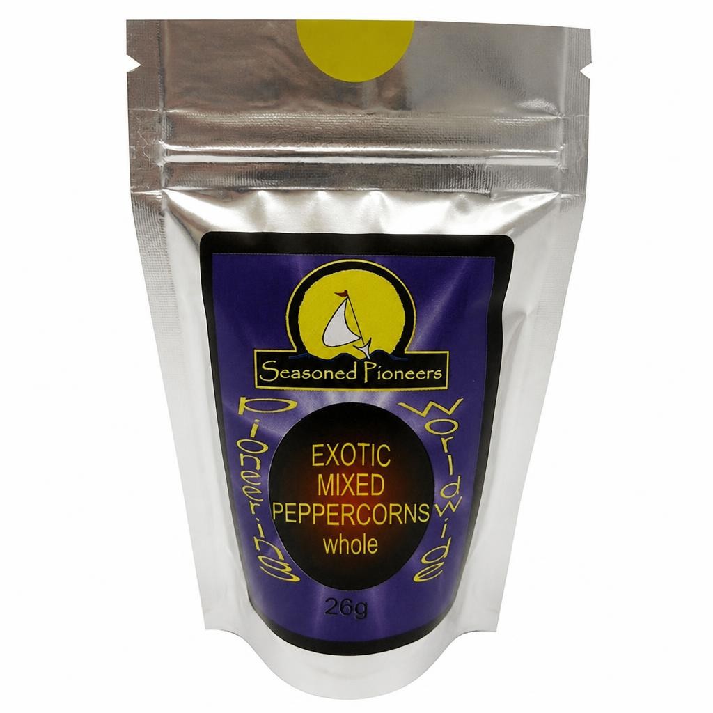 Seasoned Pioneers Exotic Mixed Whole Peppercorns 26g