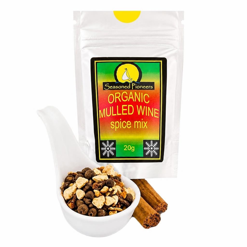 Seasoned Pioneers Organic Mulled Wine Spice Mix 20g