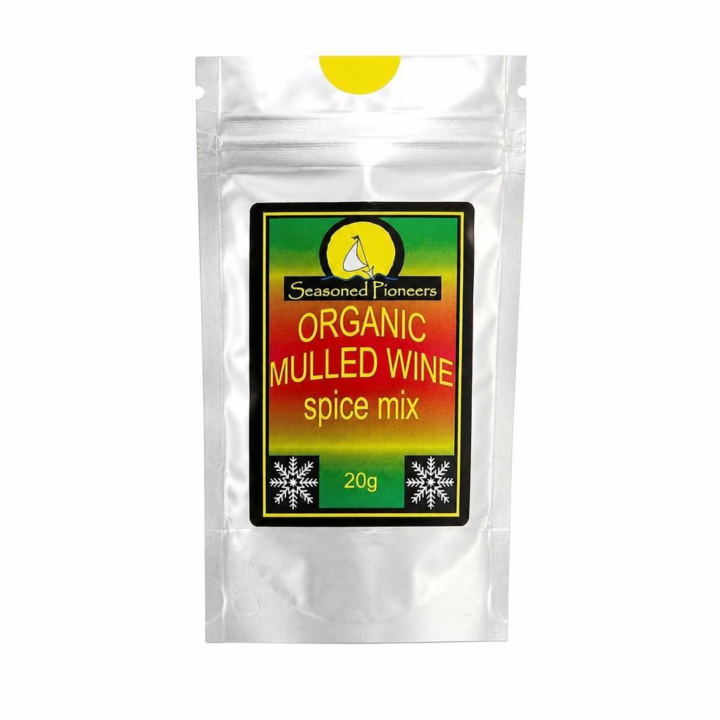 Seasoned Pioneers Organic Mulled Wine Spice Mix 20g