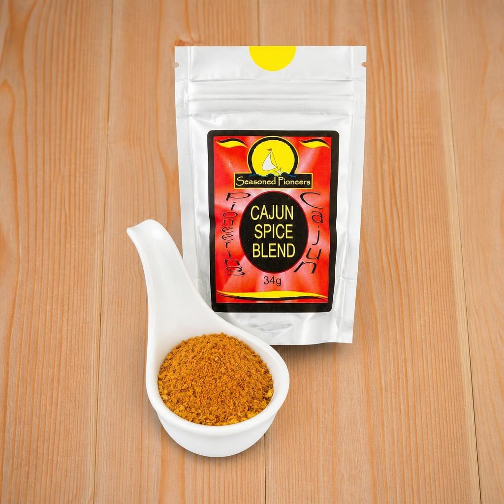 Seasoned Pioneers Cajun Seasoning Spice Blend 34g