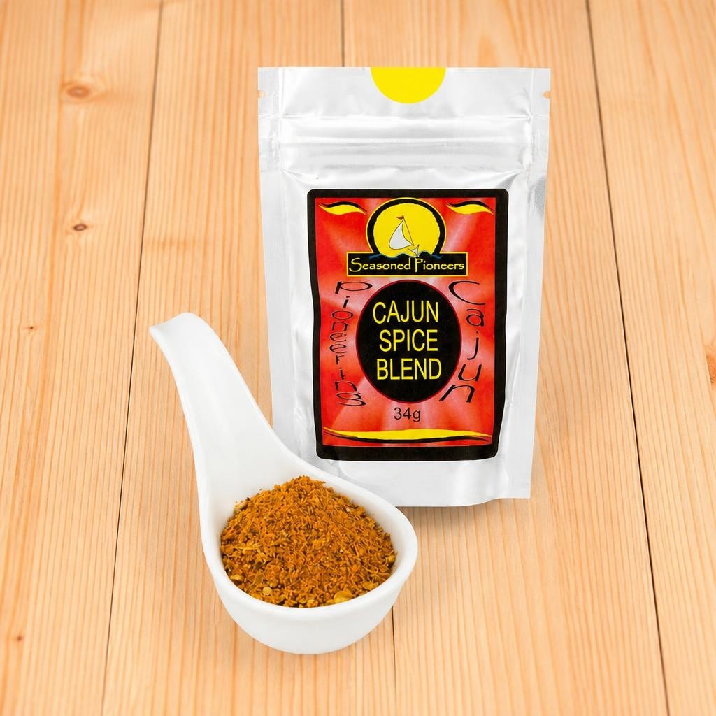 Seasoned Pioneers Cajun Seasoning Spice Blend 34g