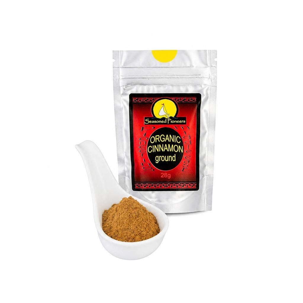 Seasoned Pioneers Organic Ground Cinnamon 28g