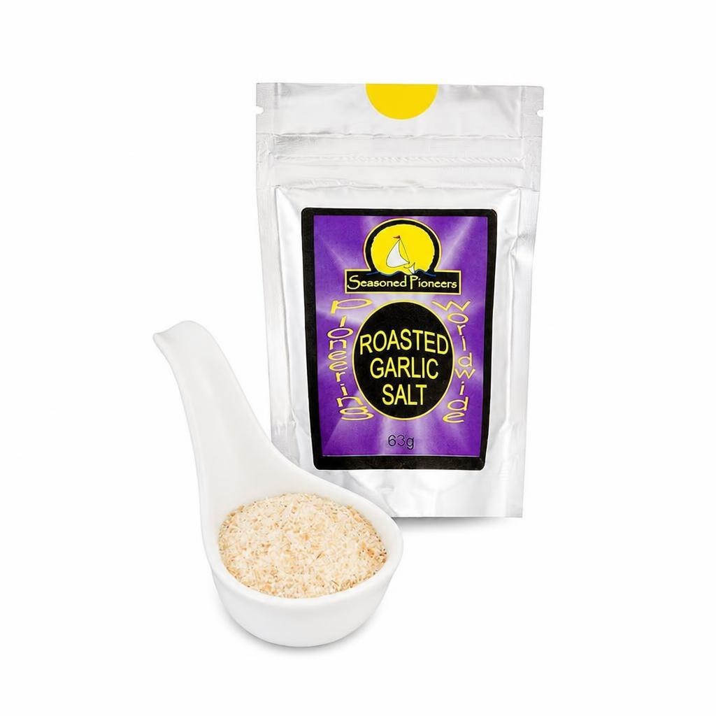 Seasoned Pioneers Roasted Garlic Salt 63g