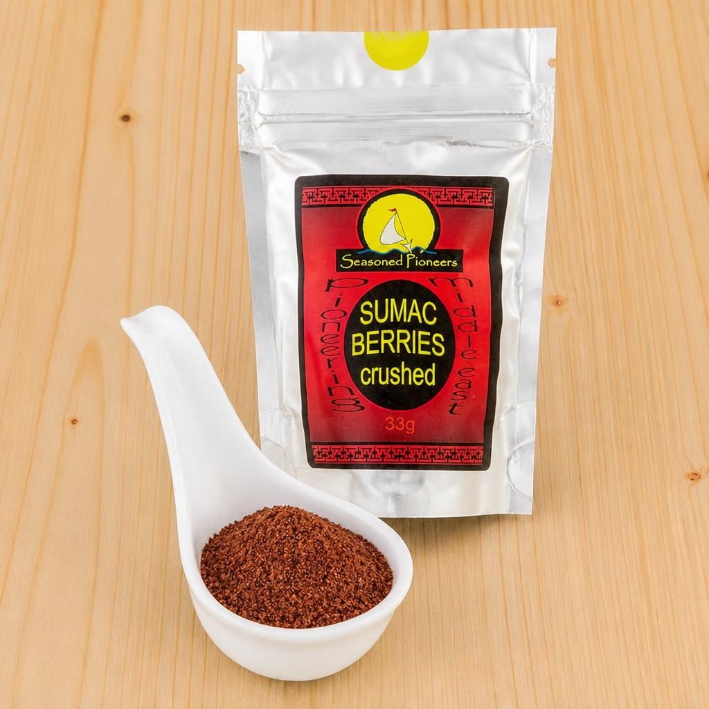 Seasoned Pioneers Crushed Sumac Berries 33g
